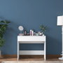 Hanah Home Bj104 - 2342 Mesa de maquillaje Blanca